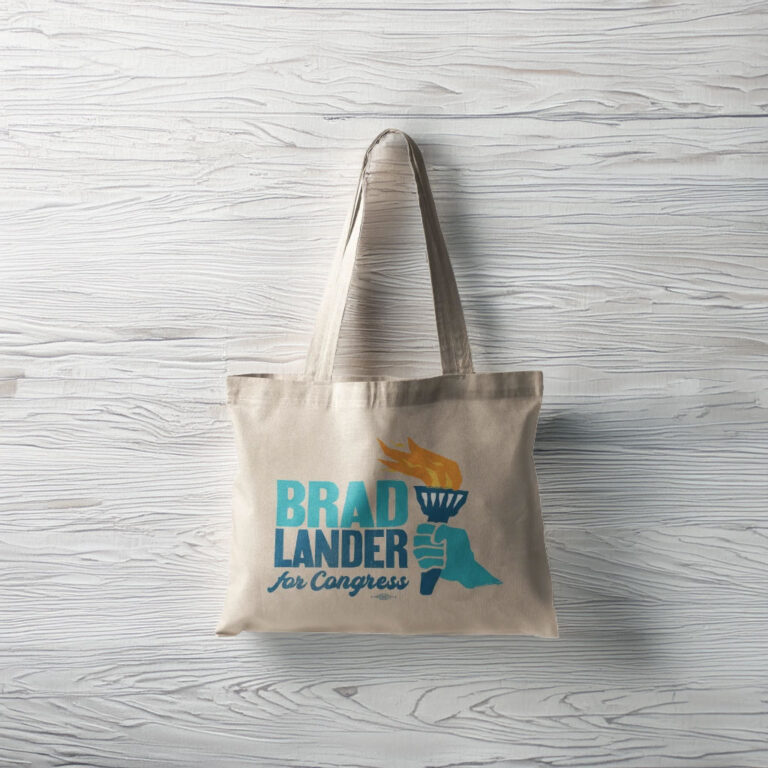 Brad Lander For Congress Canvas Tote