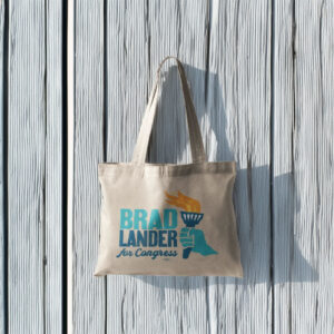 Brad Lander For Congress Canvas Tote