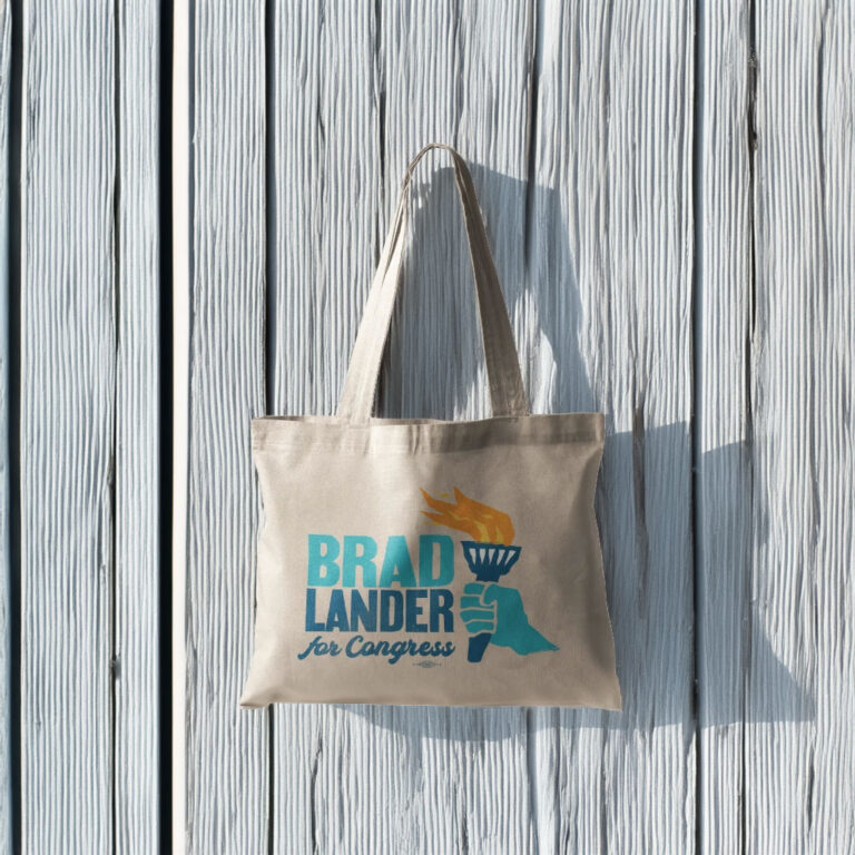 Brad Lander For Congress Canvas Tote