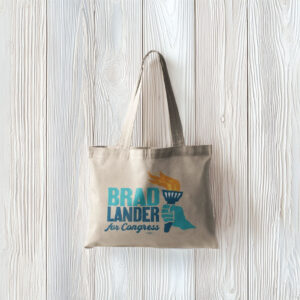 Brad Lander For Congress Canvas Tote