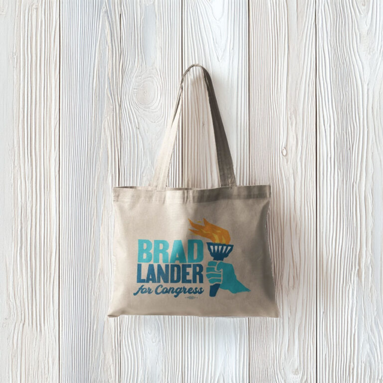 Brad Lander For Congress Canvas Tote