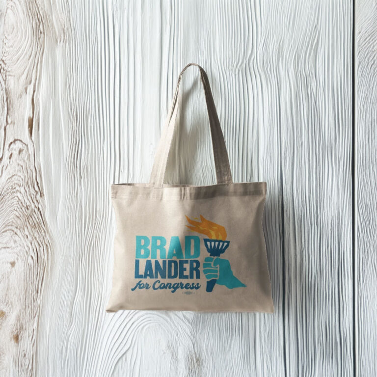 Brad Lander For Congress Canvas Tote