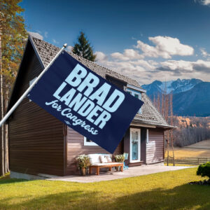 Brad Lander For Congress Flag