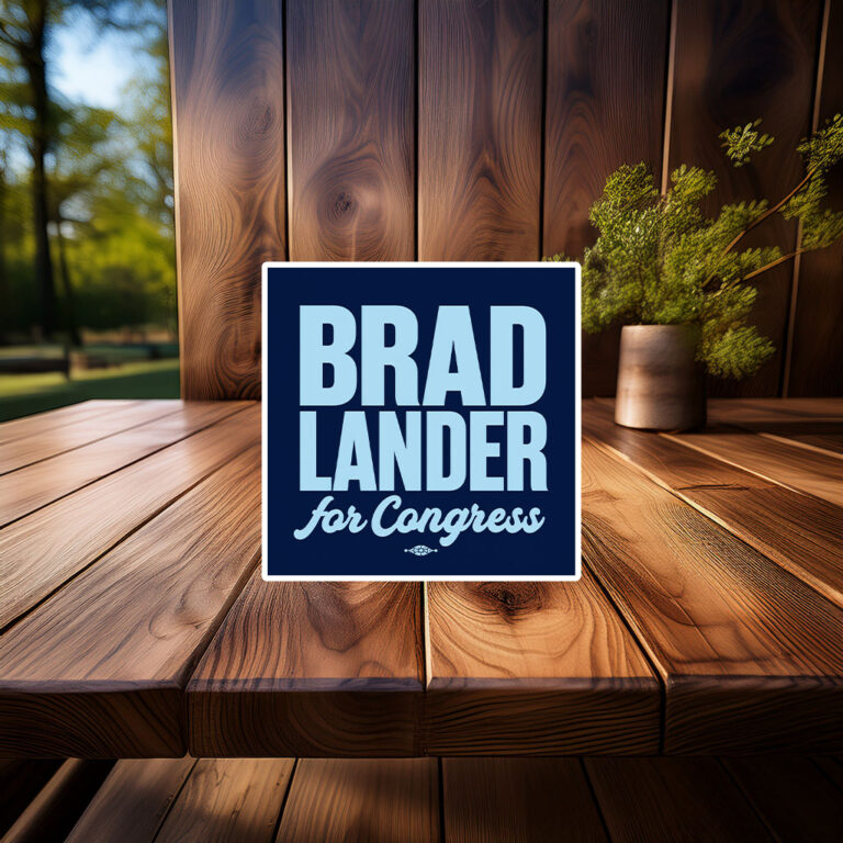 Brad Lander For Congress Sticker
