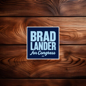 Brad Lander For Congress Sticker