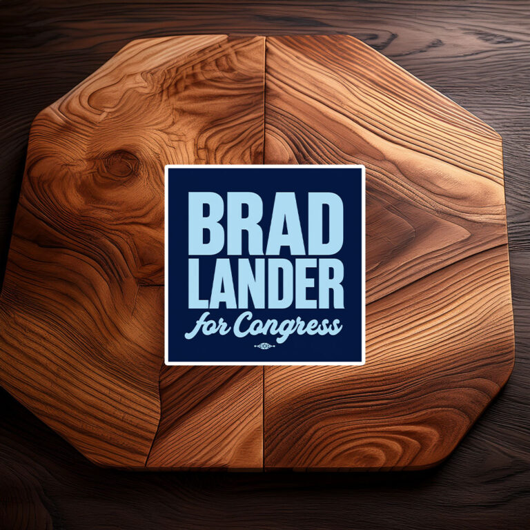 Brad Lander For Congress Sticker