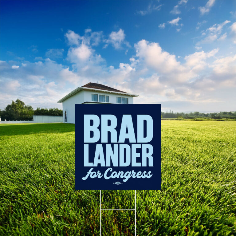 Brad Lander For Congress Yard Sign