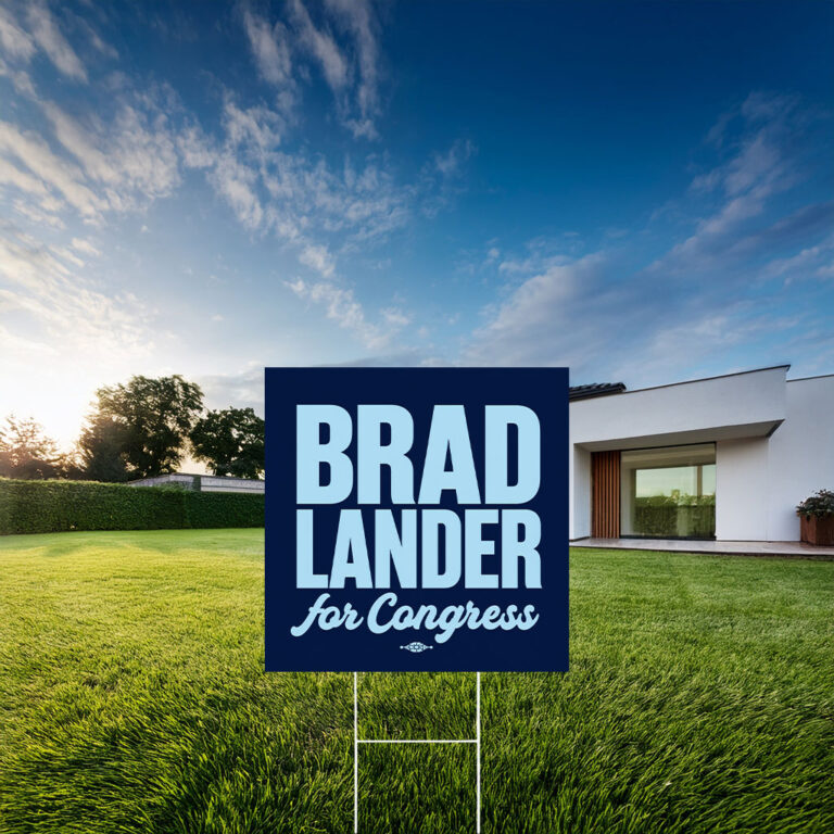 Brad Lander For Congress Yard Sign
