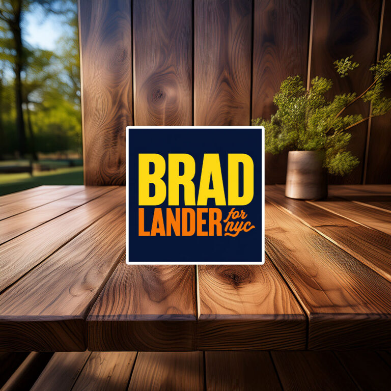 Brad Lander For NYC Congress Sticker