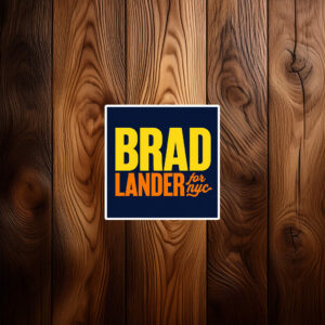 Brad Lander For NYC Congress Sticker