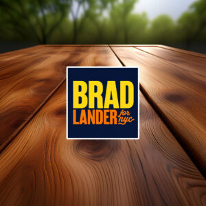 Brad Lander For NYC Congress Sticker