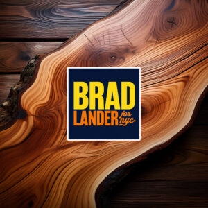 Brad Lander For NYC Congress Sticker