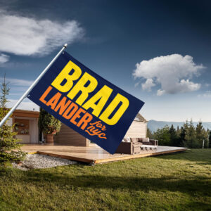 Lander For NYC Congress Flag