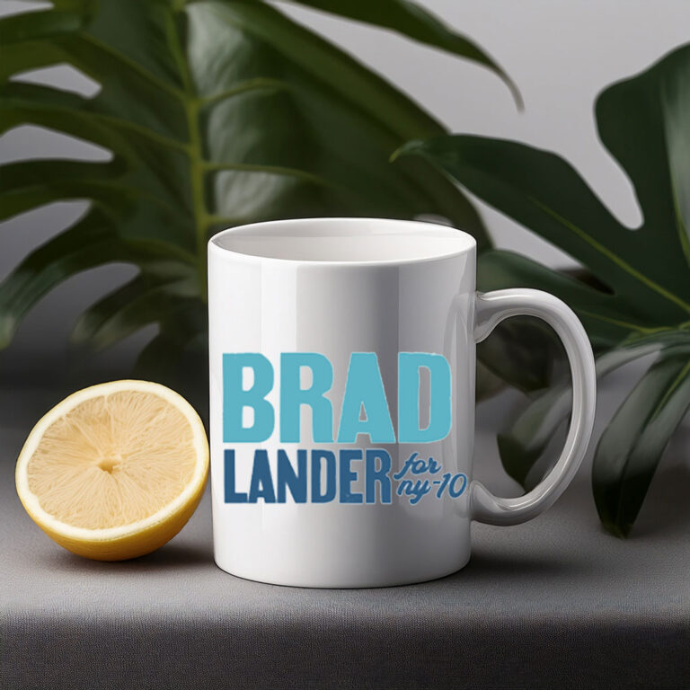 Lander for Congress mug
