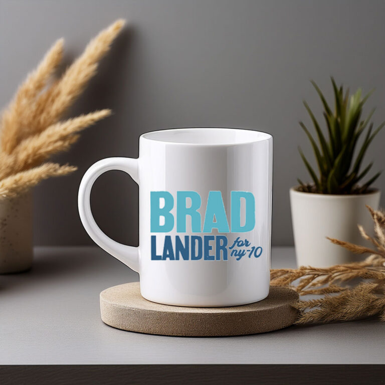 Lander for Congress mug